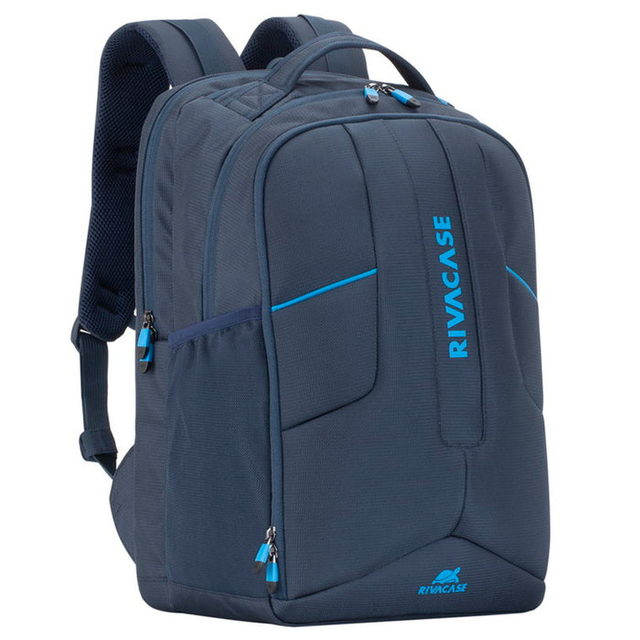 Rivacase Borneo Gaming Backpack for 15.6"-17.3" Laptops - Dark Blue