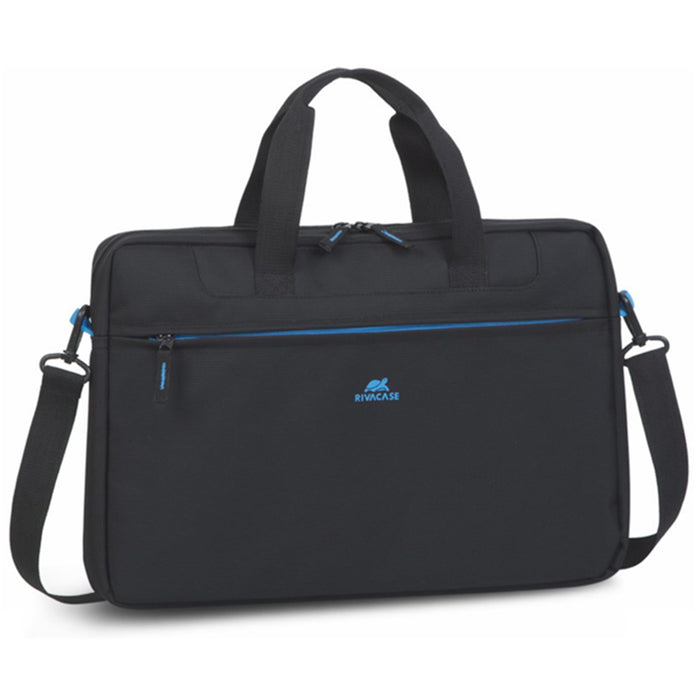 Rivacase Regent Carry Bag for 15.6" Laptops - Black Suitable for Business