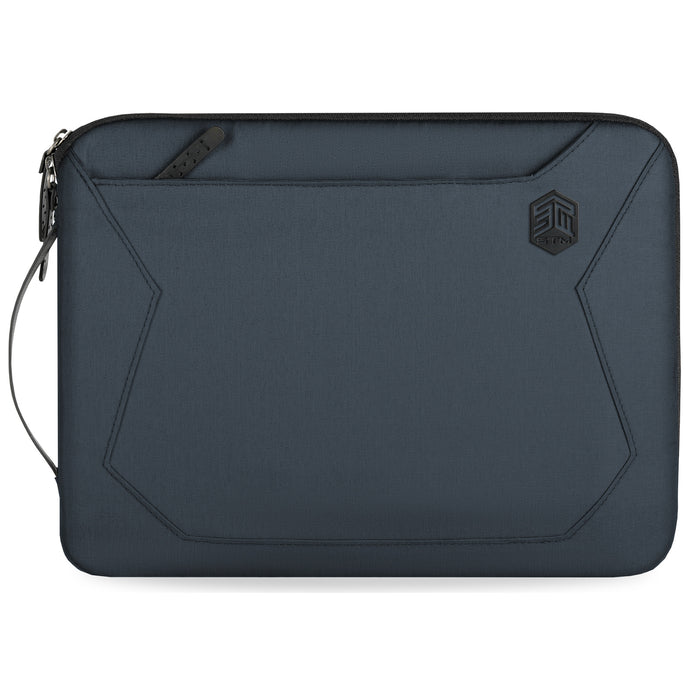 STM Myth Laptop Sleeve With Removable Strap for MacBook Air & Pro 13"-14" - Midnight Blue