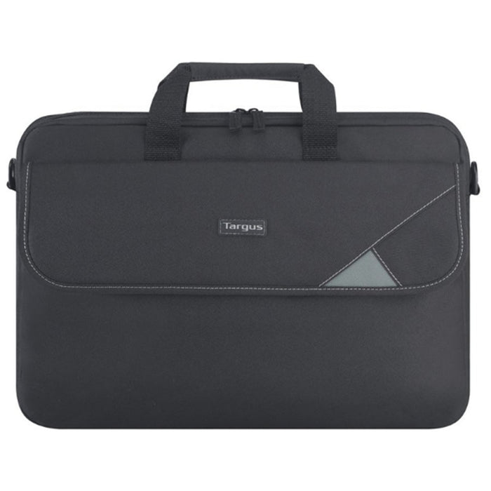 Targus Intellect Topload Carry Bag for 14"-15.6" Laptops - Black Polyester Suitable for Business & Education