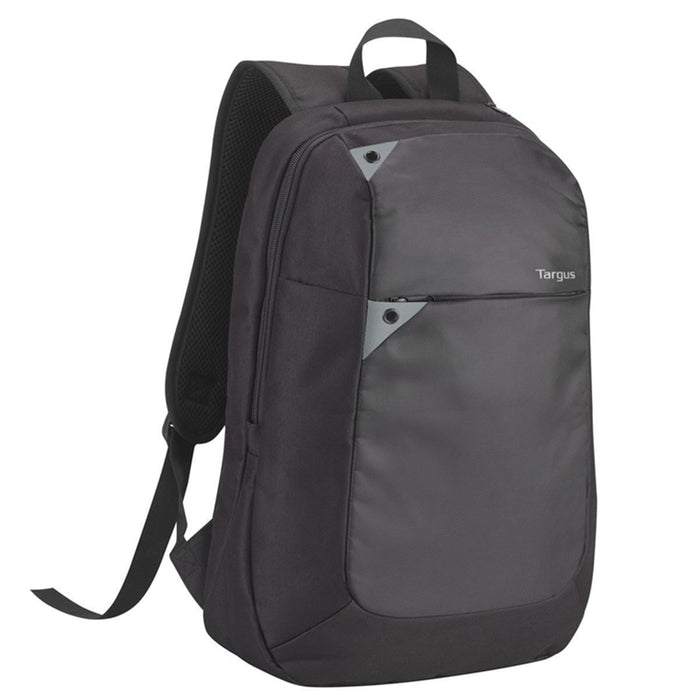 Targus Intellect Backpack for 14"-15.6" Laptops - Black Grey Polyester Suitable for Business & Education