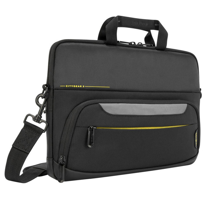 Targus CityGear Slim LiteTopload Carry Case/ Bag for 13"-14" Laptops - Black Suitable for Business & Travel