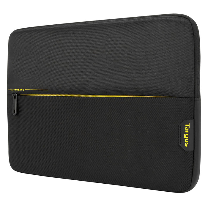 Targus CityGear Sleeve for 15.6" Notebook / Laptop - Black Suitable for Business