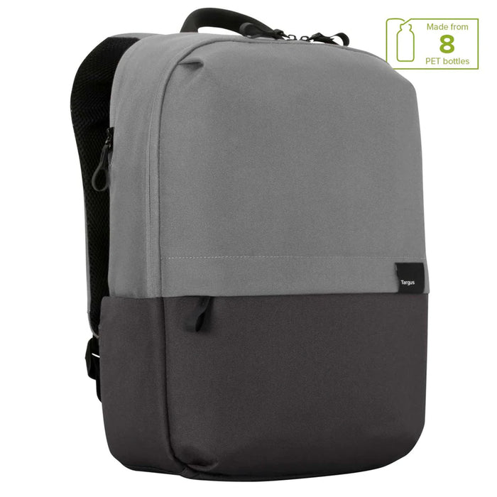 Targus Sagano EcoSmart 20L Commuter Backpack for 15.6"-16" Laptops - Black / Grey