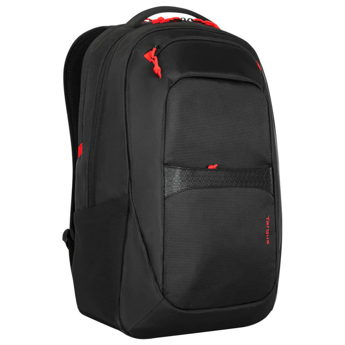 Targus Strike II Gaming Backpack - Black For 17.3" Laptop/Notebook - 27L capacity  to efficiently transport your laptop tablet and whatever gear you need to level-up your day.