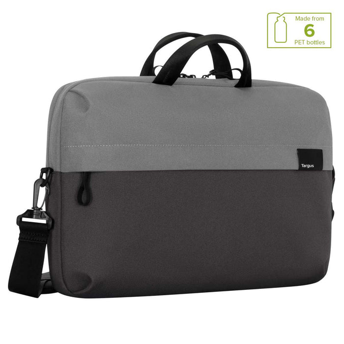 Targus Sagano EcoSmart Slipcase Carry Bag for 15.6"-16" Laptops - Black / Grey