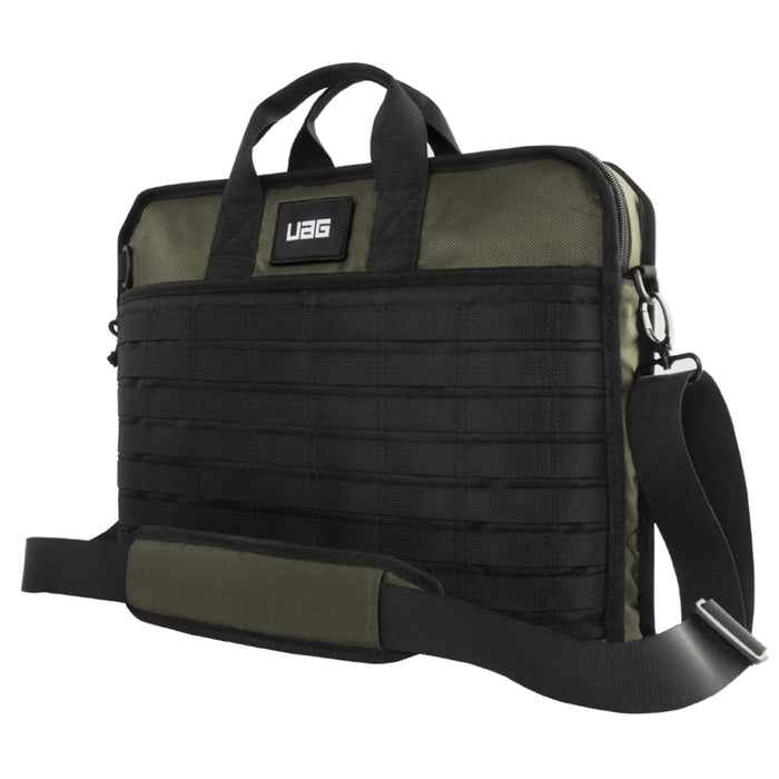 Urban Armor Gear Tactical Slim Brief Carry Case for up to 13"-14" Laptops / Tablets - Olive