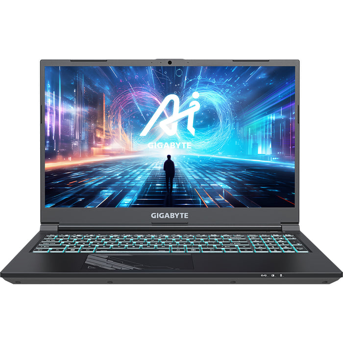 Gigabyte G5 KF5 2024 15.6" FHD 144Hz RTX 4060 Gaming Laptop Intel Core i7-13620H - 32GB RAM - 1TB SSD - Win 11 Home - AX WiFi 6E + BT5.2 - IR Cam - USB-C - HDMI2.1 - MiniDP1.4 - RJ45