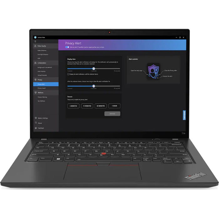 Lenovo ThinkPad T14 G4 14" WUXGA Laptop Touchscreen 4G/LTE Intel Core i7-1355U - 16GB RAM - 512GB SSD - AX WiFi 6E + BT5.1 - IR Cam - Thunderbolt 4 (PD & DP2.0) - HDMI2.0 - Win 11 Pro - 3Y Onsite Warranty