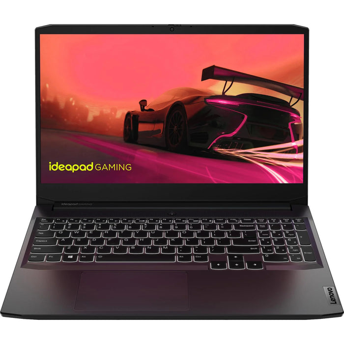 Lenovo IdeaPad Gaming 3 15ACH6 15.6" FHD 60Hz RTX 2050 Gaming Laptop AMD Ryzen 5 5500H - 16GB RAM - 512GB SSD - Win 11 Home - 1yr PB warranty - AX WiFi 6 + BT5.1 - Webcam - USB-C - HDMI2.0 - RJ45