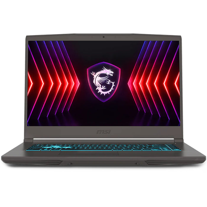 MSI Thin 15 B12UCX-1425NZ 15.6" FHD 144Hz RTX 2050 Gaming Laptop Intel Core i5-12450H - 32GB RAM - 512GB SSD - NVIDIA RTX 2050 4GB - AX WiFi 6E + BT5.3 - Blue Backlit Keyboard - Win 11 Home - 1Y Warranty