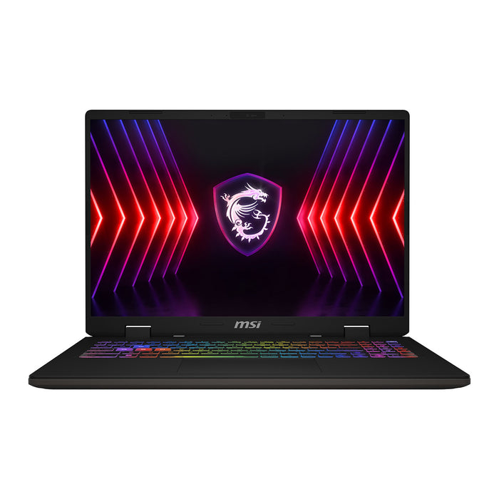 MSI Sword 16 HX B14VFKG-467NZ 16" FHD+ 144Hz RTX 4060 Gaming Laptop Intel Core i7-14650HX - 32GB DDR5 RAM - 2TB SSD (1TB + 1TB) - Win 11 Home - 1Y Warranty - AX WiFi6E  + BT5.3 - Webcam - USB-C (PD & DP1.4) - HDMI2.1