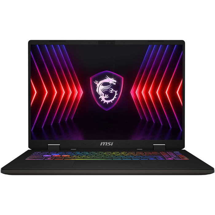 MSI Sword 16 HX B14VGKG-673NZ 16" QHD+ 240Hz RTX 4070 Gaming Laptop Intel Core i7-14650HX - 32GB DDR5 RAM - 1TB SSD - NVIDIA GeForce RTX 4070 8GB - Win 11 Home - 1Y Warranty - AX WiFi6E  + BT5.3 - Webcam - USB-C (PD & DP1.4) - HDMI2.1