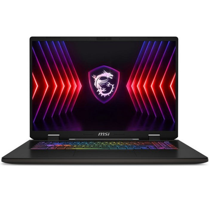 MSI Sword 17 HX B14VGKG-224NZ 17" FHD+ 165Hz RTX 4070 Gaming Laptop Intel Core i7-14650HX - 32GB DDR5 RAM - 1TB SSD - NVIDIA GeForce RTX 4070 8GB - Win 11 Home - 1Y Warranty - AX WiFi6E  + BT5.3 - Webcam - USB-C (PD & DP1.4) - HDMI2.1