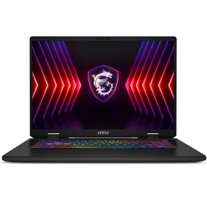 MSI Sword 17 HX B14VFKG-225NZ 17" QHD+ 240Hz RTX 4060 Gaming Laptop Intel Core i7-14650HX - 32GB DDR5 RAM - 1TB SSD - NVIDIA GeForce RTX 4060 8GB - Win 11 Home - 1Y Warranty - AX WiFi6E  + BT5.3 - Webcam - USB-C (PD & DP1.4) - HDMI2.1