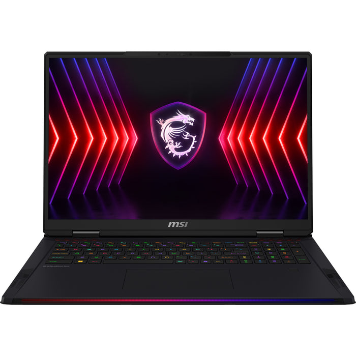 MSI Raider A18 HX A7VIG-001NZ 18" QHD+ 240Hz RTX 4090 Gaming Laptop AMD Ryzen 9 7945HX3D - 64GB RAM - 4TB SSD (2TB + 2TB) - NVIDIA GeForce RTX 4090 16GB - Wi-Fi 7 + BT5.4 - Per-Key RGB Keyboard - Win 11 Home - 2Y Warranty