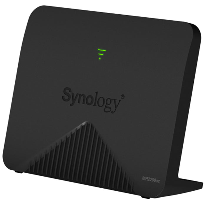 Synology MR2200ac Tri-Band Mesh Router MU-MIMO - Quad Core 717MHz - 1x GbE LAN - 1x GbE WAN