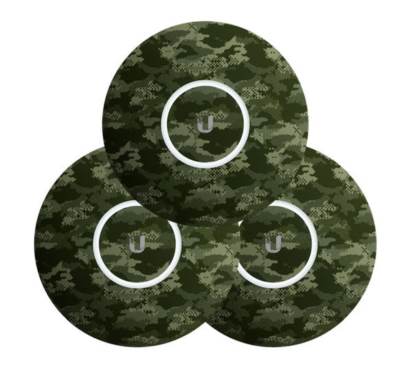 Ubiquiti Camo Design Upgradable Casing for nanoHD, U6-Lite and U6-Plus 3-Pack