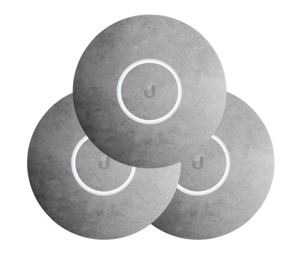 Ubiquiti Concrete Design Upgradable Casing for nanoHD, U6-Lite and U6-Plus  3-Pack