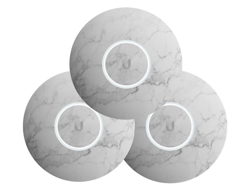 Ubiquiti Marble Design Upgradable Casing for nanoHD, U6-Lite and U6-Plus 3-Pack