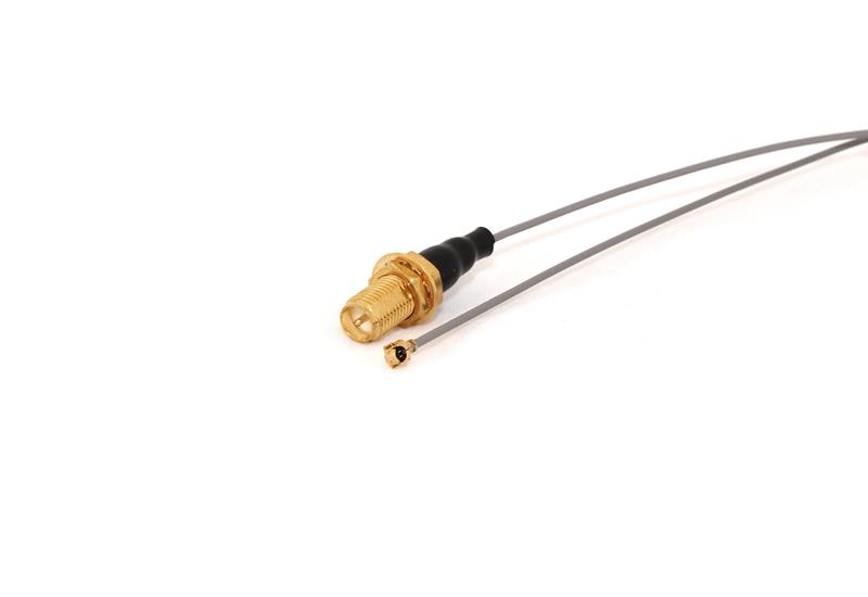 RP-SMA Female Bulkhead to U.FL 20cm Coax Pigtail