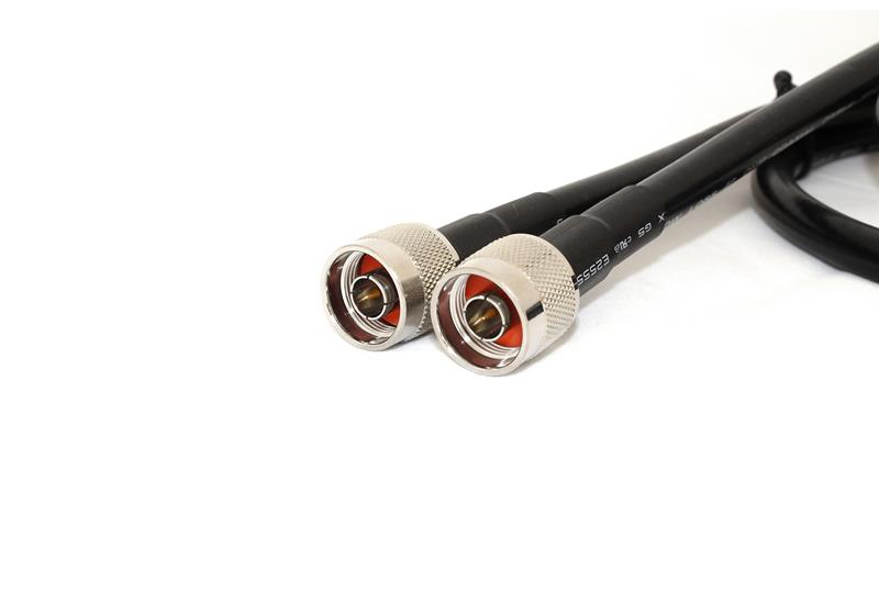N-Type Male to N-Type Male 200cm LLC400 Coax Pigtail