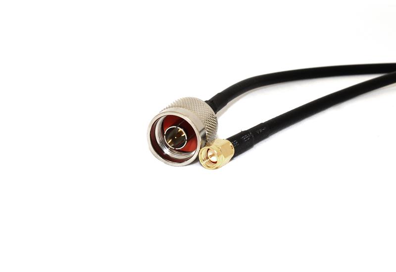 N-Type Male to SMA-Male 6M LLC240 50 Ohm RBI Coax Pigtail
