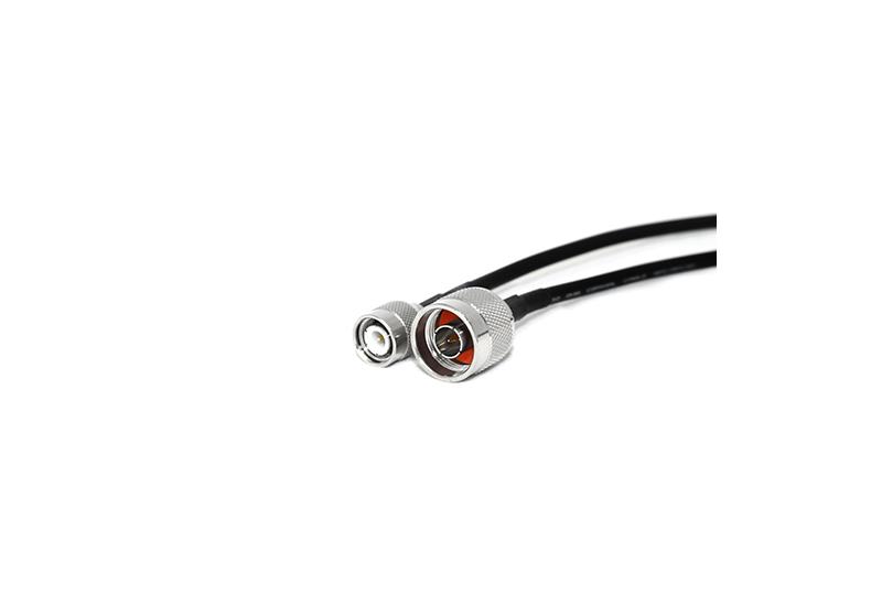 N-Type Male to TNC Male 50cm LLC200 50 Ohm Coax Pigtail