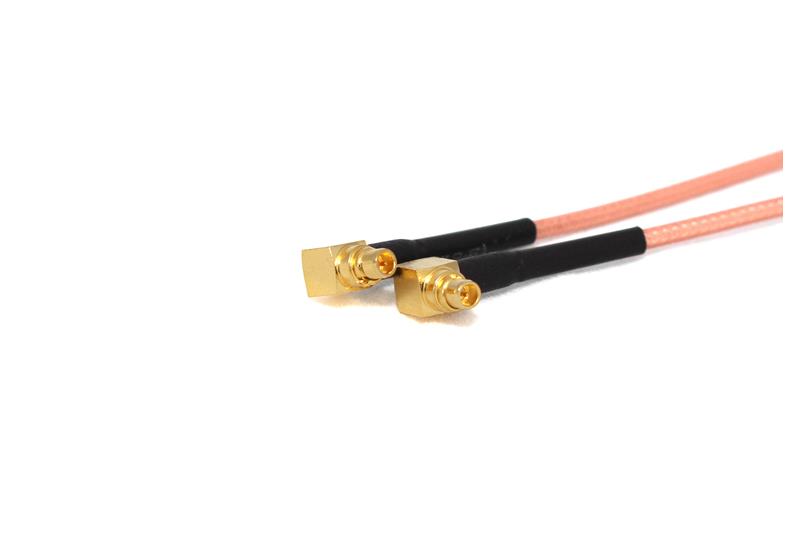 MMCX to MMCX 140mm LLC200 Coax Pigtail