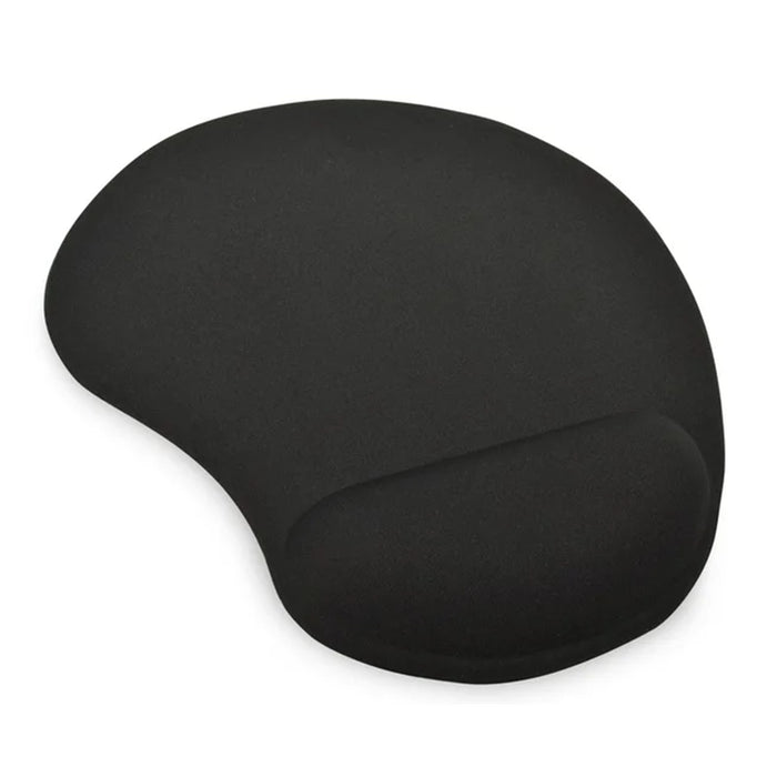 ednet 64020 MOUSE PAD W/GEL WRIST REST BLACK