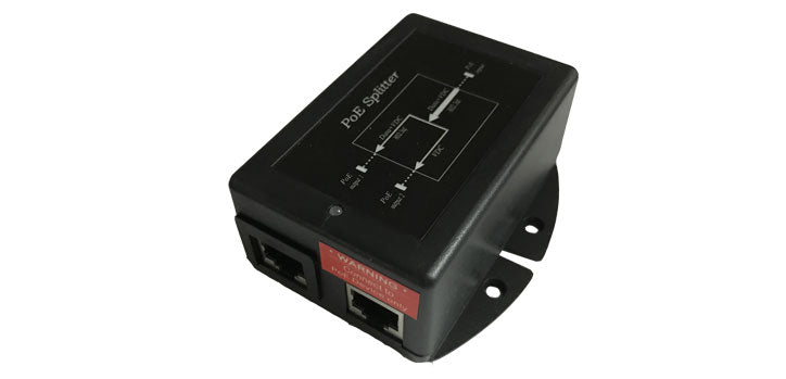 Tycon Power Gigabit Ethernet 802.3at POE Into Dual 802.3af and Passive POE Out Splitter