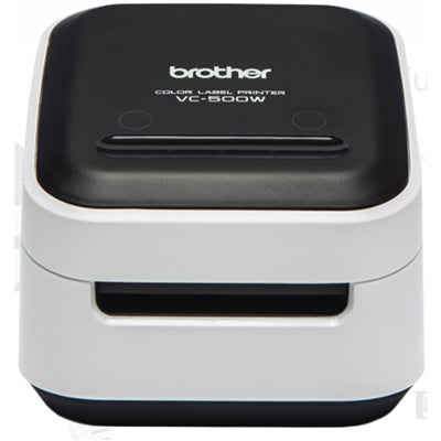 Brother Point-of-sale VC-500W Full Colour Label Printer Full colour professional finish Ink-free Printing PC and Mac w/Color Label Editor app for iOS/Android AirPrint