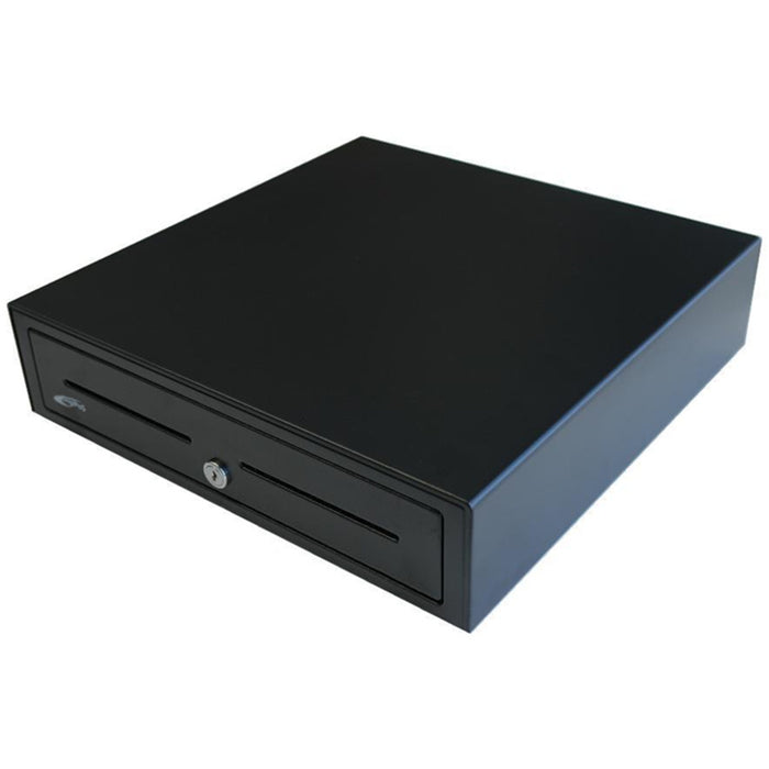 VPOS Cash Drawer EC460 5 Note 10 Coin 24V BLK - 460mm (width) x 465mm (depth) x 110mm (height)