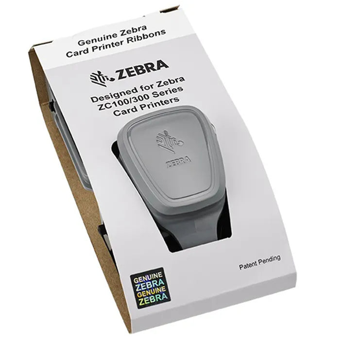 Zebra 800300-250AU ZC100/ZC300 YMCKO RIBBON 200 IMAGES Compatible with the Zebra ZC100/ZC300 ID Card Printer