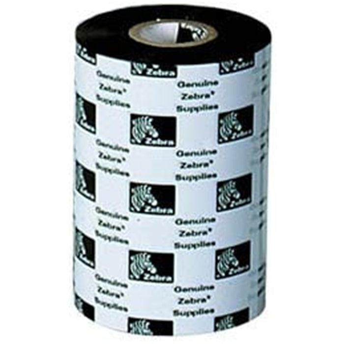 Zebra 05555GS11007 Wax/Resin Ribbon 110mmx74m (4.33inx242ft) 5555  Standard 12mm (0.5in) core