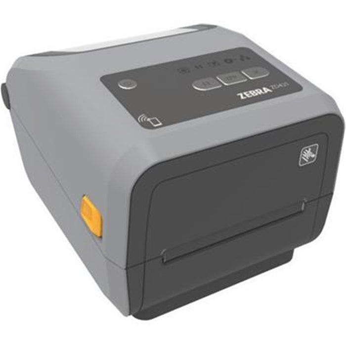 Zebra ZD421 ZD4A042-30PM00EZ Thermal Transfer Desktop Printer 203DPI USB USB Host Modular Connectivity Slot BTLE5 APAC Cord Bundle Swiss Font EZPL