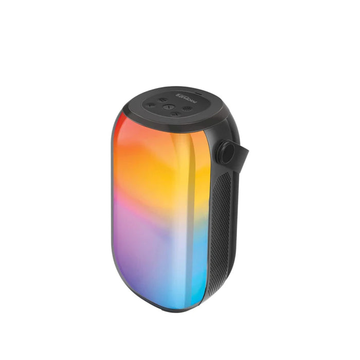 Promate SPECTRO-20 20W Wireless HD Bluetooth Portable Speaker with LED Lighting Built-in 4000mAh Battery - Up to 8 Hours Playback - Built-in Sillicone Handle - Connect 2x SPECTRO-20 for Stereo Sound - IPX5 Water-Resist