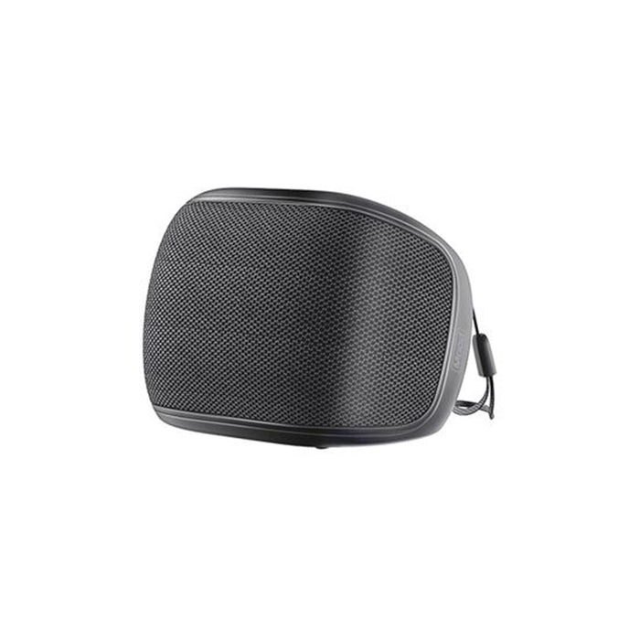 Promate MOOD.BLK 5W Wireless HD Portable Bluetooth Speaker with Built-in Lanyard Battery Capacity1200mA - Up to 24 Hours Playback - Supports Handsfree - Charge Time 2-3 Hours - IPX4 Water-Resistant