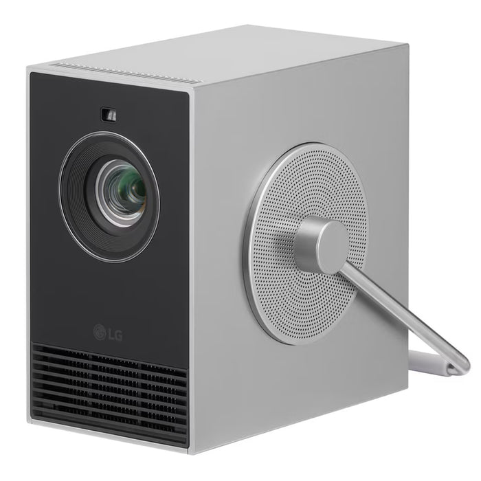 LG CineBeam HU710PB 4K Smart Portable Laser Projector - 3840x2160 3-Channel RGB Laser  500 Lumens - Auto Screen Adjustment Screen Share from Both Apple and Android  WebOS