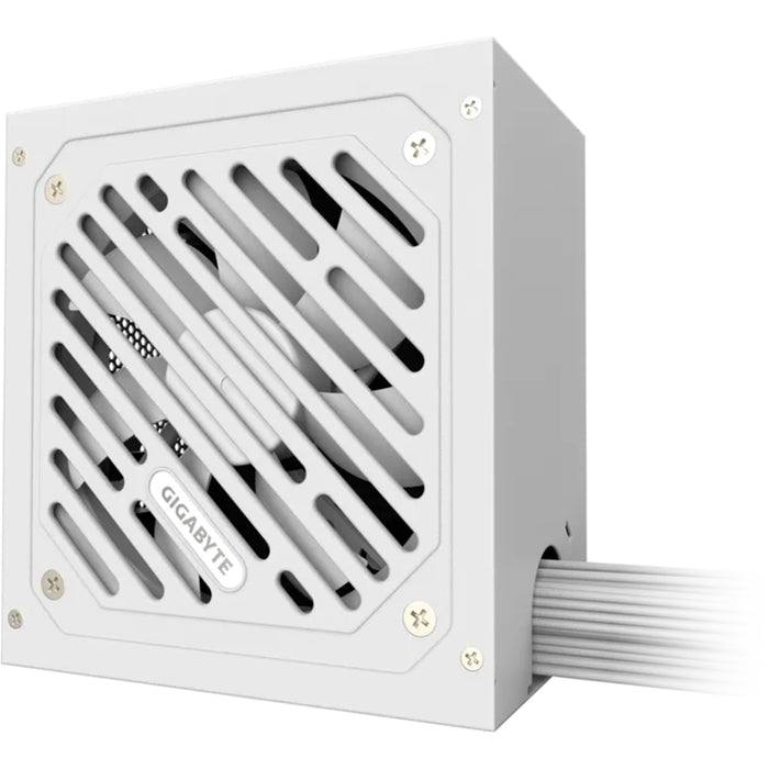 Gigabyte P650SS ICE 650W ATX 3.1 ready 80 Plus Silver(230V EU) Power Supply - Fixed White Flat Cable - 3 Years Warranty