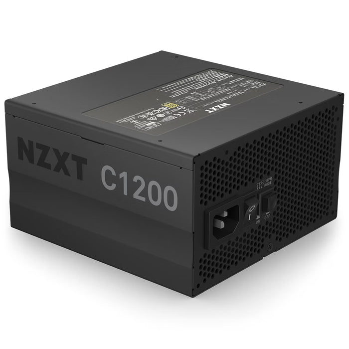 NZXT C Series ATX 3.0 1200W Power Supply 80 Plus Gold - Fully Modular - 10 Years warranty