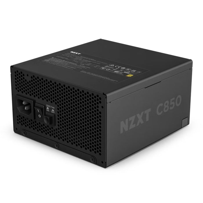 NZXT C850 Black 850W ATX3.1 Power Supply 80 Plus Gold - Fully Modular - 10 Years warranty