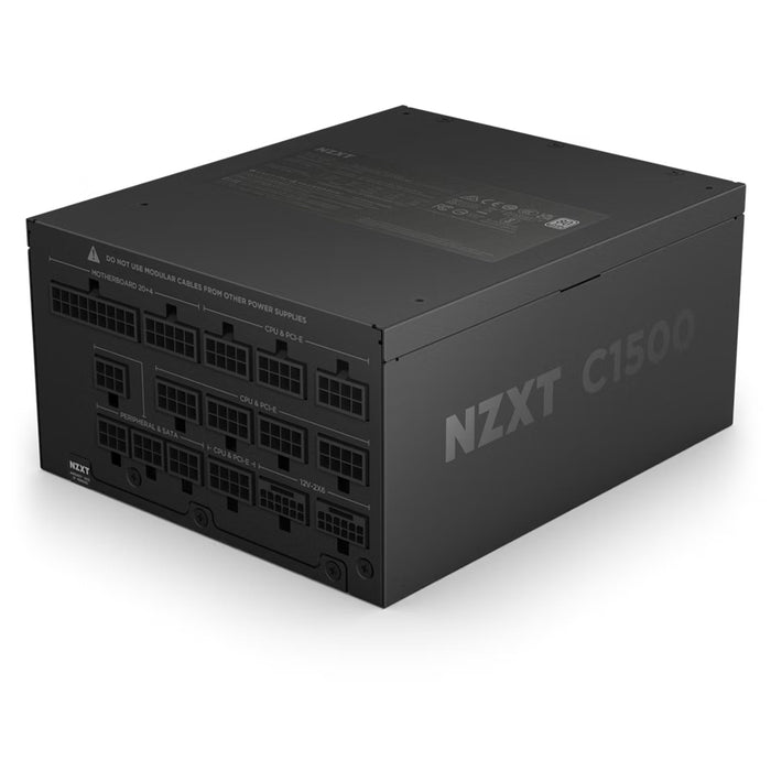 NZXT C1500 Black 1500W ATX3.1 Platinum Power Supply 80 Plus Platinum- Fully Modular - 10 Years warranty