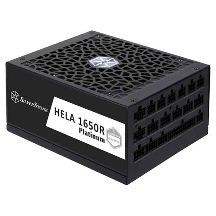 Silverstone HELA HA1650R 1650W ATX 3.1 Plantinum Power Supply Cybenetics Platinum efficiency certification -  Fully Modular with Dual 16 pin connector