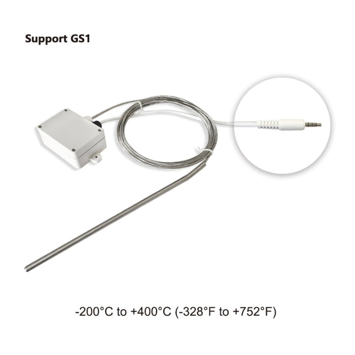 Ubibot PT100-3M-R-Audio Industrial Grade Temperature Probe for GS1 3 Metres