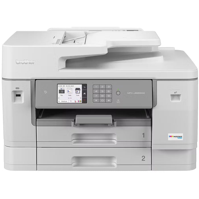 Brother MFC-J6955DW A3 Colour Inkjet All-in-One Printer Print / Scan / Copy / Fax - 1200 dpi Optical Scan - 500 sheets Input - for Small Business