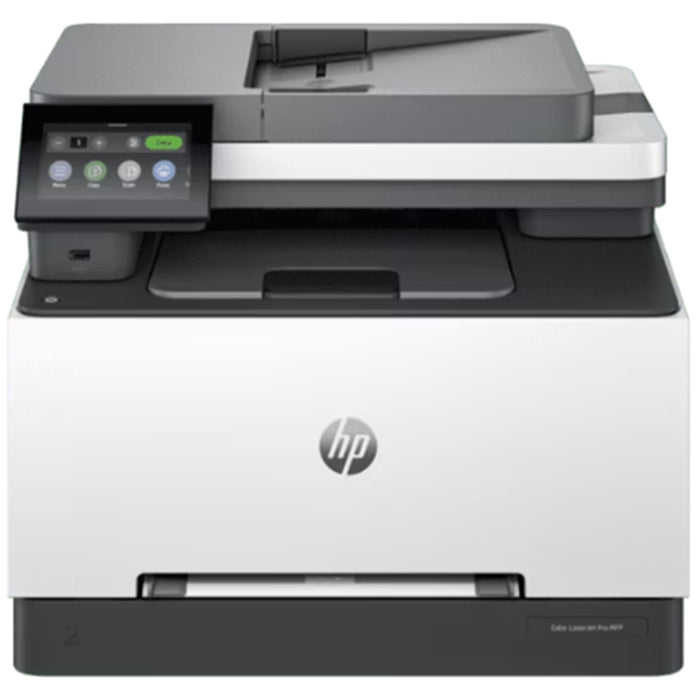HP LaserJet Pro 3301FDW Colour Laser Multifunction Printer Print / Copy / Scan / Fax - ePrint / Apple AirPrint; Ethernet networking; Mopria; USB; Wireless (Wi-Fi); Wireless direct printing;