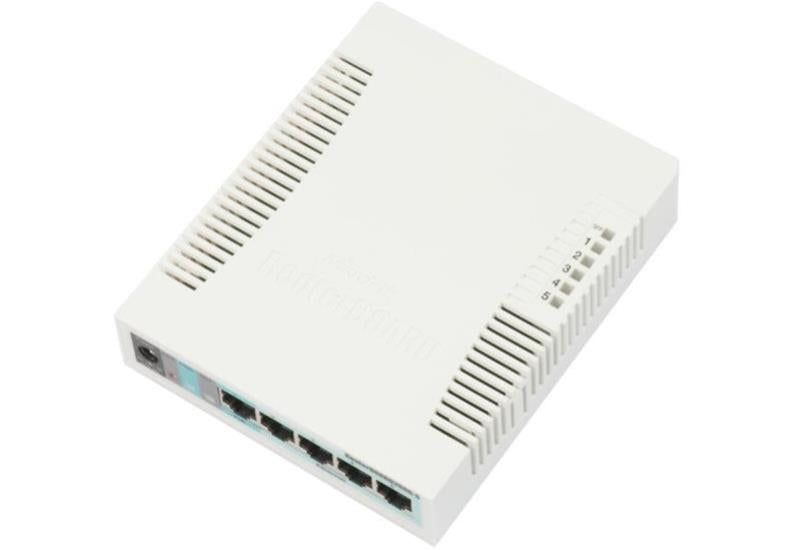 MikroTik RB260GS 5 Port Gigabit Managed Switch + SFP Fibr...