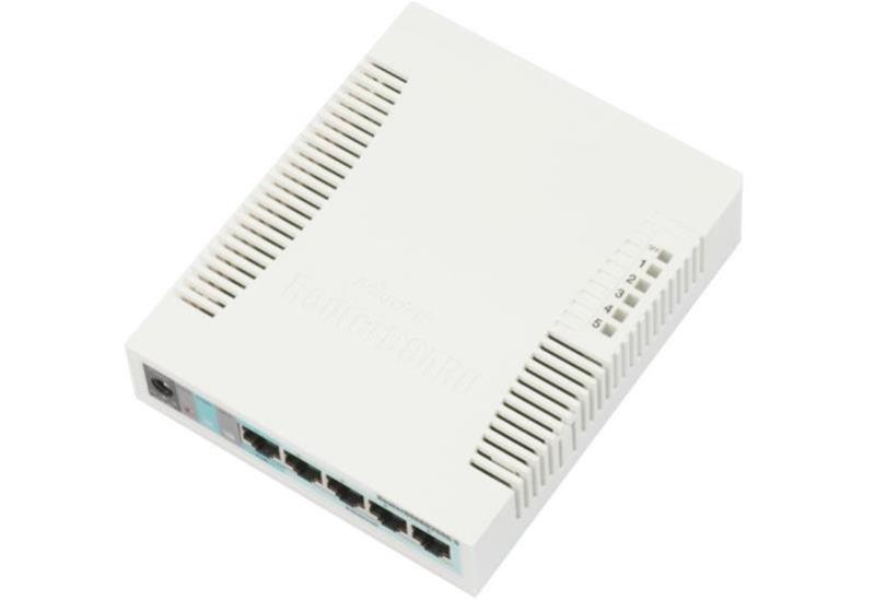 MikroTik RB260GS 5 Port Gigabit Managed Switch with SFP Fibre Port