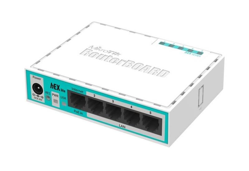 MikroTik Routerboard RB750r2 hEX Lite